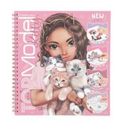 Create Your Topmodel Kitty Colouring Book image