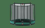 Berg Favorit Inground Trampoline 330 Green + Safety Net Comfort image