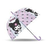 Kids Transparent 46cm Manual Umbrella Kuromi image