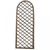 Single Heavy Duty Framed Willow Trellis Round 1.2 x 0.45m image