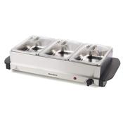 Progress 3 Pan Food Warmer Buffet Server, 3 x 1.5L image