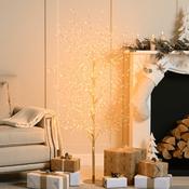 Festive Gold Dewdrop Tree with Warm White Micro LEDs 6ft (1.8m) image