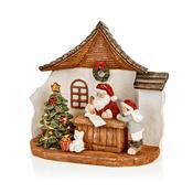 Premier Santas Workshop 18cm Lit Battery Operated