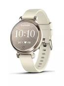 Garmin Garmin Lily 2 - Cream Gold Case with Coconut Silicone Band Smart Watch 010-02839-00 image
