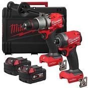Milwaukee M18 ONEPP2A3-502X 18V FUEL ONE-KEY PowerPack Twinpack with 5.0Ah Batteries 4933493245 image