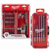 Milwaukee PACKOUT SDS+ Drill Bit &amp; Impact Bit Accessory Set - 45pc - 4932499761 image