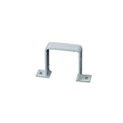Downpipe White Sq Pipe Clip Flush 68Mm Rcs2