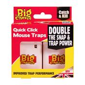 The Big Cheese Quick Click Mouse Trap 2 Pack - Stv147 image