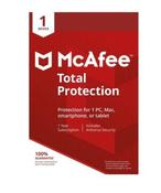 McAfee Total Protection - MTPOOUNR1RAA I 1 Device - 1 Year Subscription image