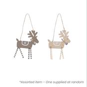 Ornamental 12cm Brown Deer Assorted - One Supplied