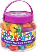 Magnetic Numbers And Signs - 111Pcs