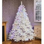 7ft (2.1m) Premier Pre-Lit White Spruce Tree with Iridescent Tips image