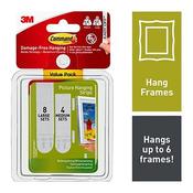 Command Med &amp; Lge Picture Hanging Strips 3M17209