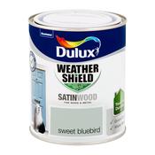 Dsw750S W/Shield Ext Satinwood Sweet Bluebird 750Ml Dulux image