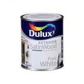 Dsw750S W/Shield Ext Satinwood Pure White 2.5L Dulux image