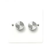 Phoenix 2 Gang 2 Way Dimmer Switch - 220V image
