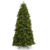 7.5ft National Tree Company Newberry Spruce Feel Real Slim Christmas Tree - 220cm image