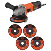 Black &amp; Decker 710W 115mm Grinder BEG010A5 image
