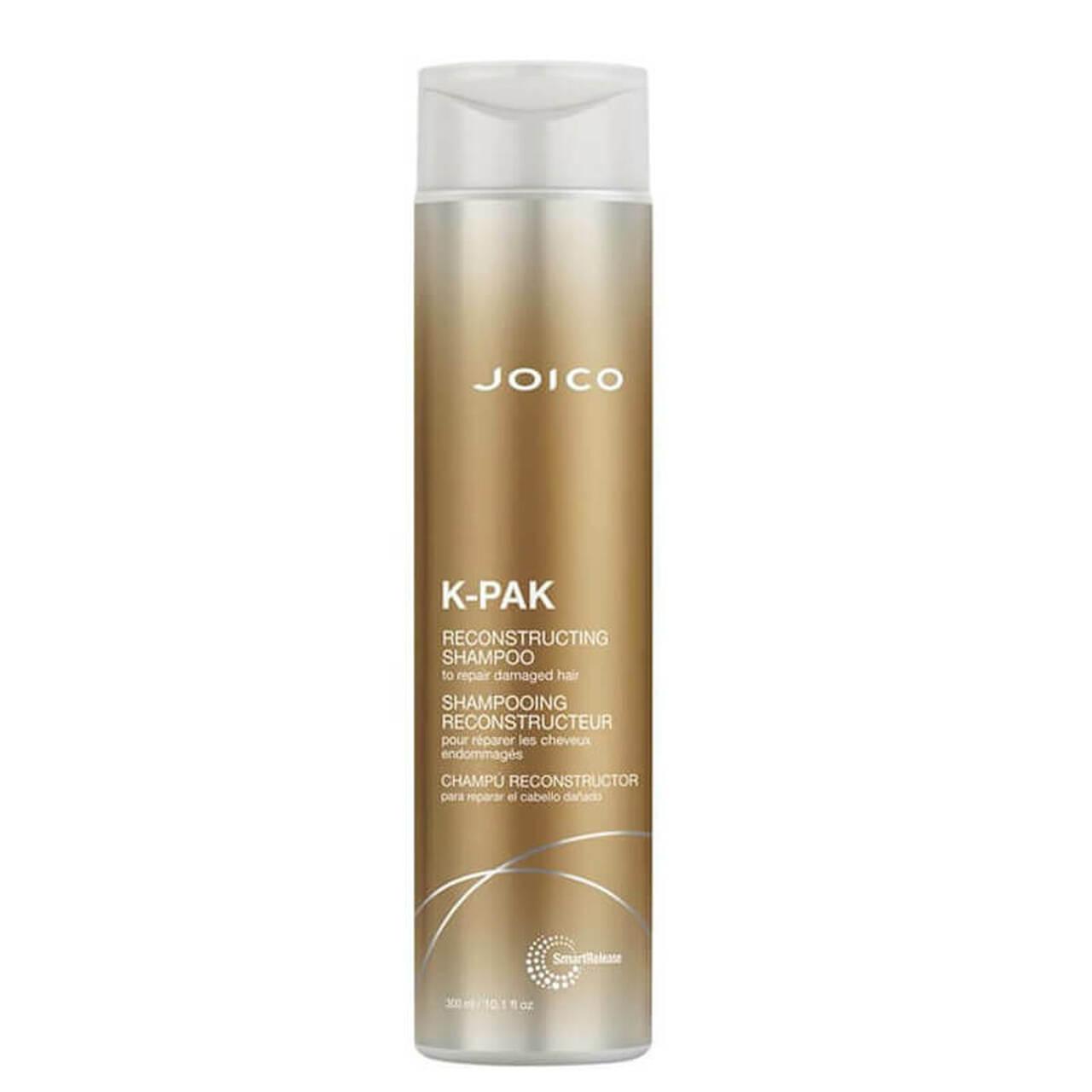 Joico K-Pak Reconstructing Shampoo for Damaged Hair, 300ml. Repairs & Restores Hair