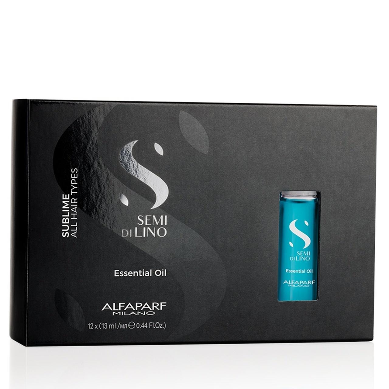 Alfaparf Semi Di Lino Sublime Essential Oil for All Hair Types - 12 * 13ml