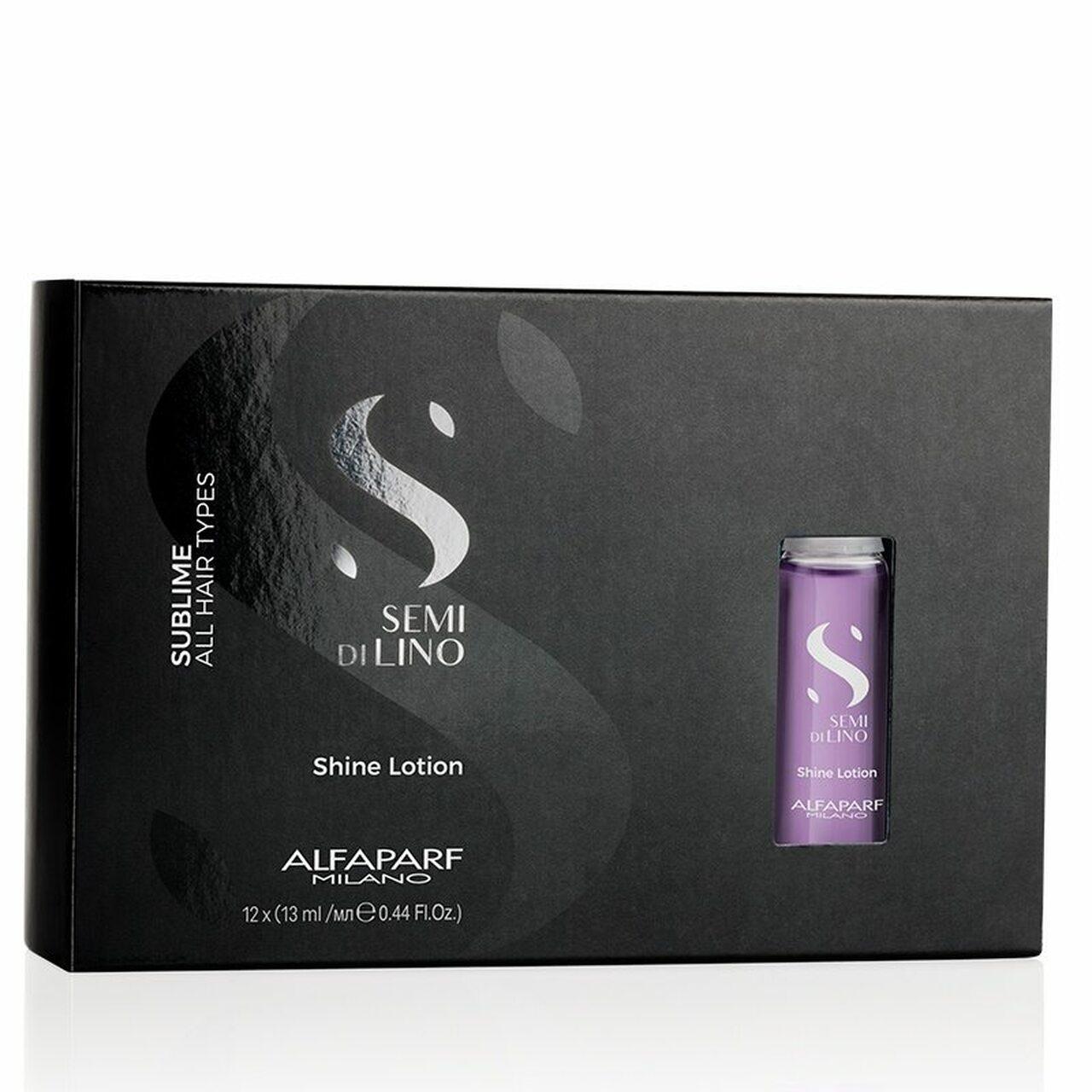 Alfaparf Semi Di Lino Shine Lotion for All Hair Types - Revitalizing Therapy