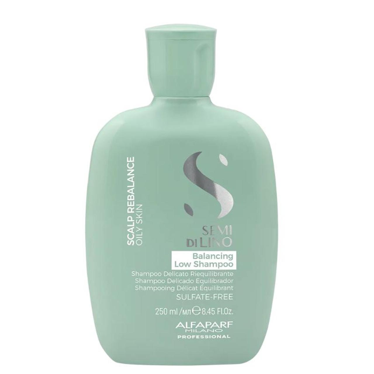 Alfaparf Semi Di Lino Balancing Shampoo for Oily Scalp 250ml Sulfate-Free
