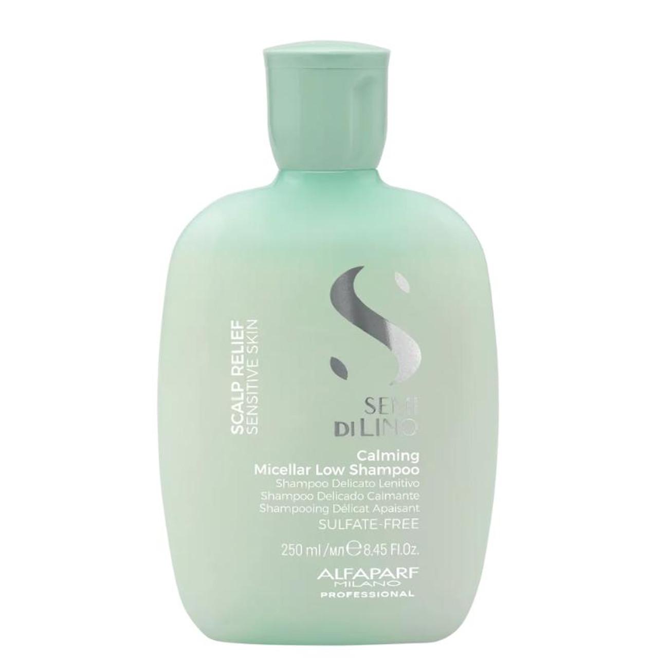 Alfaparf Semi Di Lino Scalp Relief Shampoo Calming Sensitive Skin 250ml Sulfate-Free