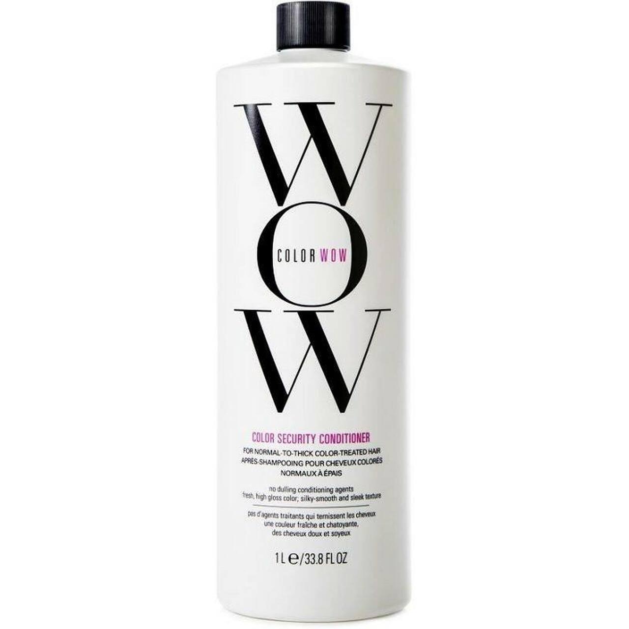 Color Wow Security Conditioner for Normal To Thick Hair - Fresh, High Gloss Color, Silky-Smooth Texture - 1L