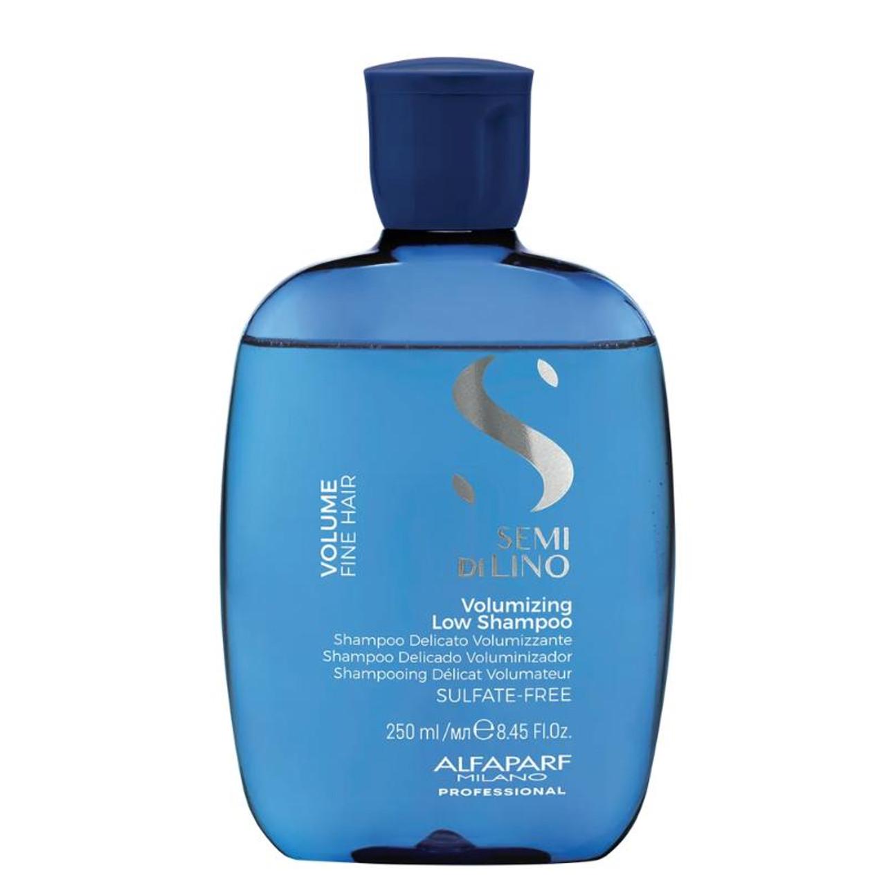 Alfaparf Semi Di Lino Volumizing Shampoo for Fine Hair - 250ml - Sulfate-Free