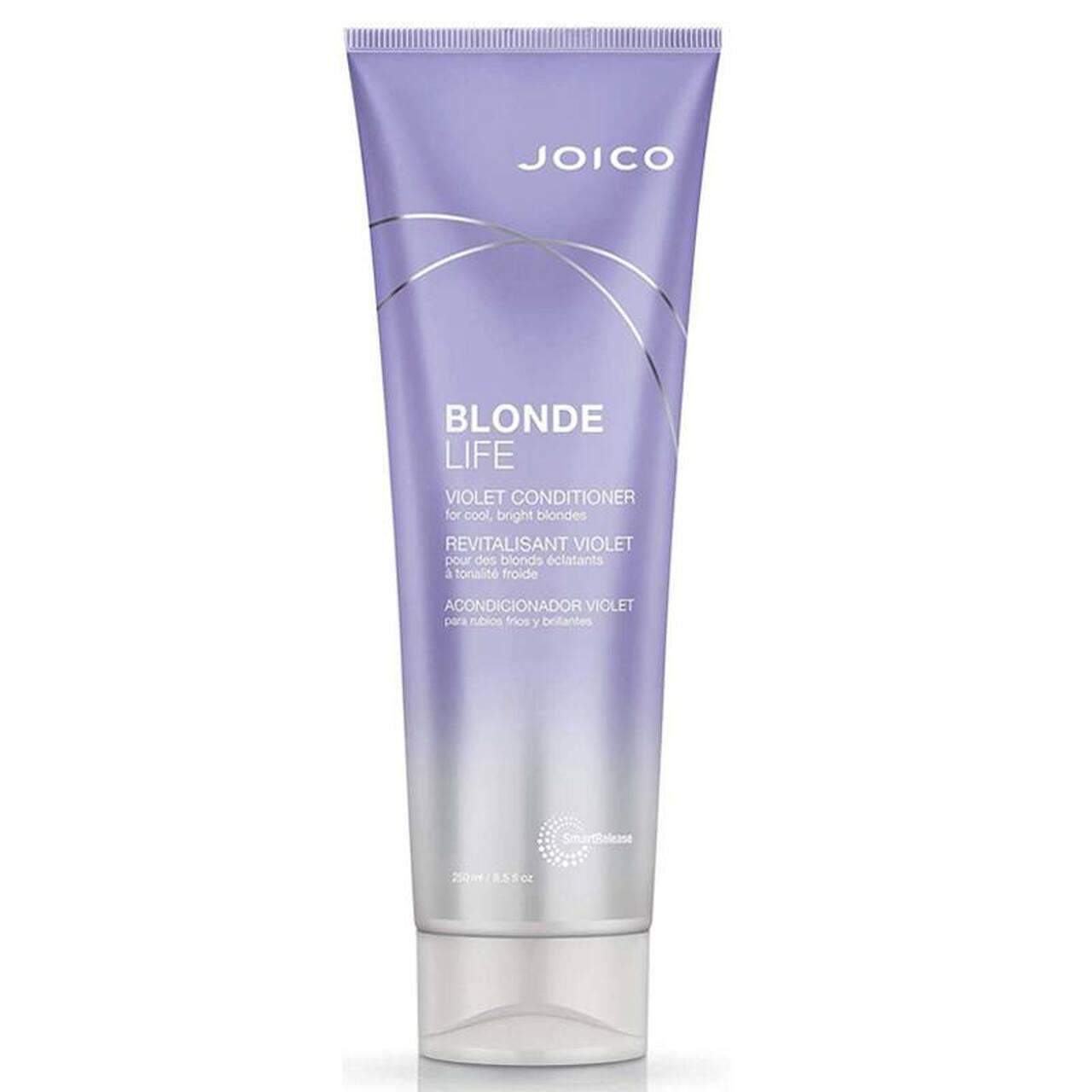 Joico Blonde Life Violet Conditioner for Cool, Bright Blondes 250ml - Nourishes, Brightens, and Protects Blonde Hair