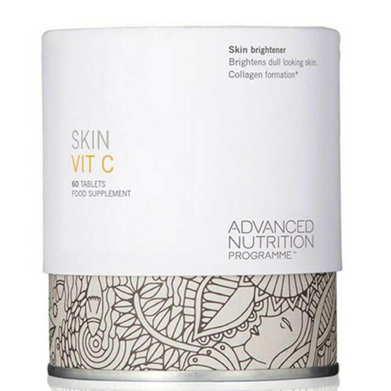 Advanced Nutrition Programme Skin Vit C 60 Capsules - Skin Brightener, Supports Collagen Formation, For All Skin Types
