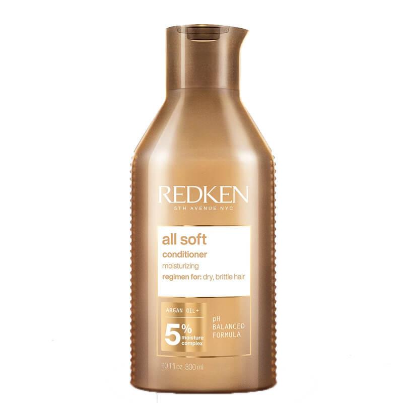Redken All Soft Conditioner 300ml for Dry/Brittle Hair - Moisturizing