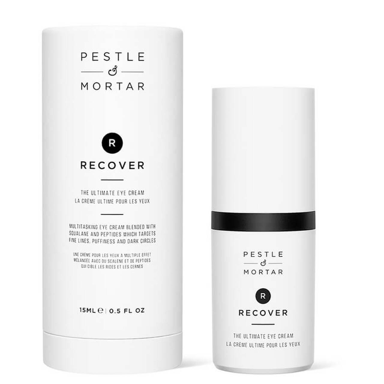 Pestle & Mortar Recover Eye Cream 15ml - Reduces fine lines, puffiness and dark circles
