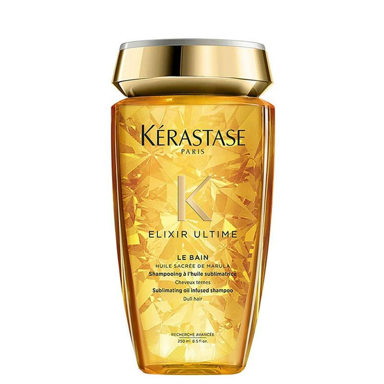 Kérastase Elixir Ultime Shampoo 250ml - Le Bain with Marula Oil for Dull Hair