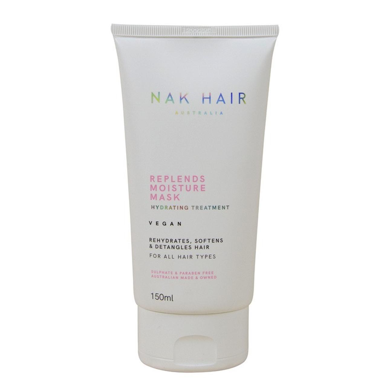 NAK Replends Moisture Mask 150ml - Hydrating Treatment for All Hair Types - Vegan