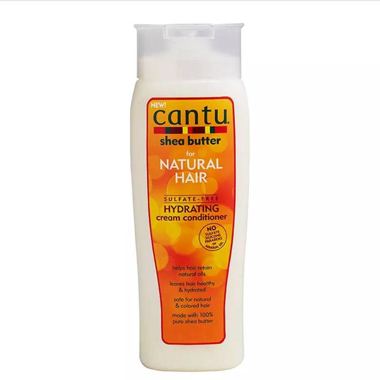 Cantu Hydrating Cream Conditioner for Natural Hair - Sulphate-Free, Shea Butter, 400ml