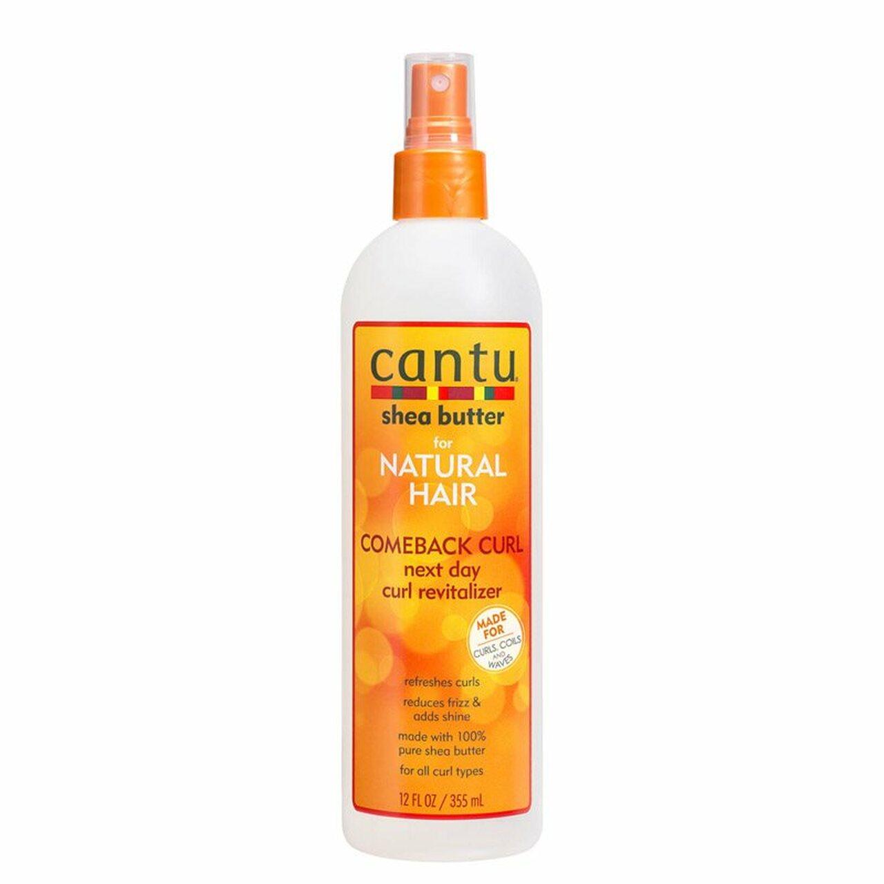 Cantu Shea Butter Comeback Curl Revitalizer for Natural Hair - Refreshes Curls, Reduces Frizz, Adds Shine