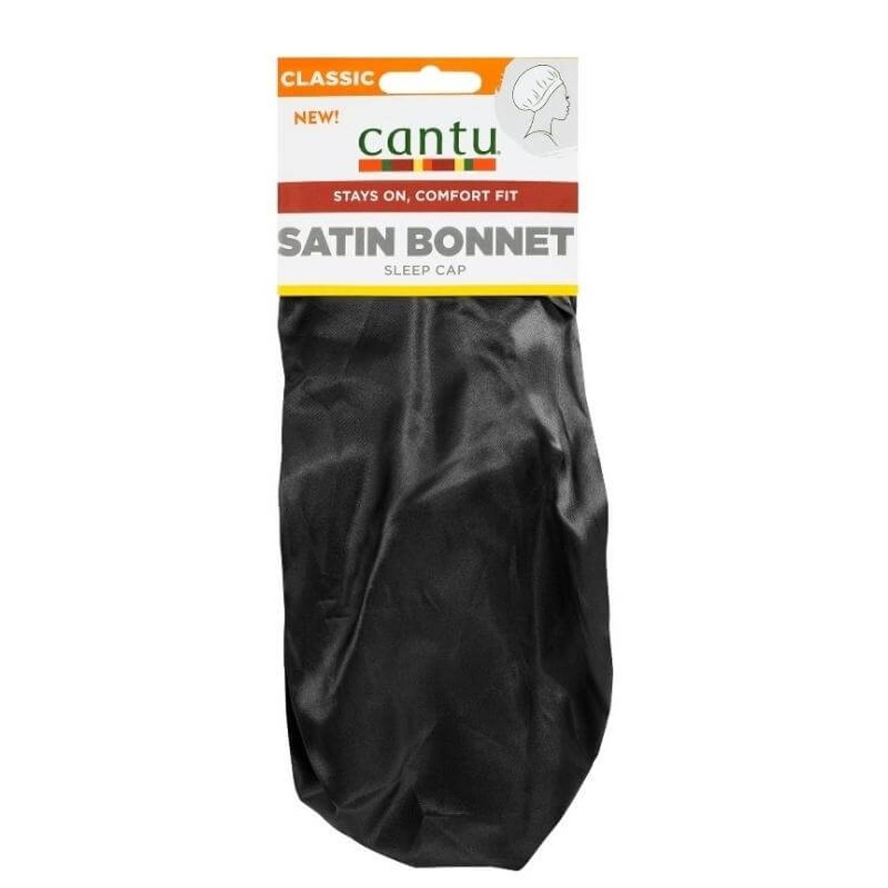 Cantu Satin Bonnet Sleep Cap for Textured Hair - Comfort Fit