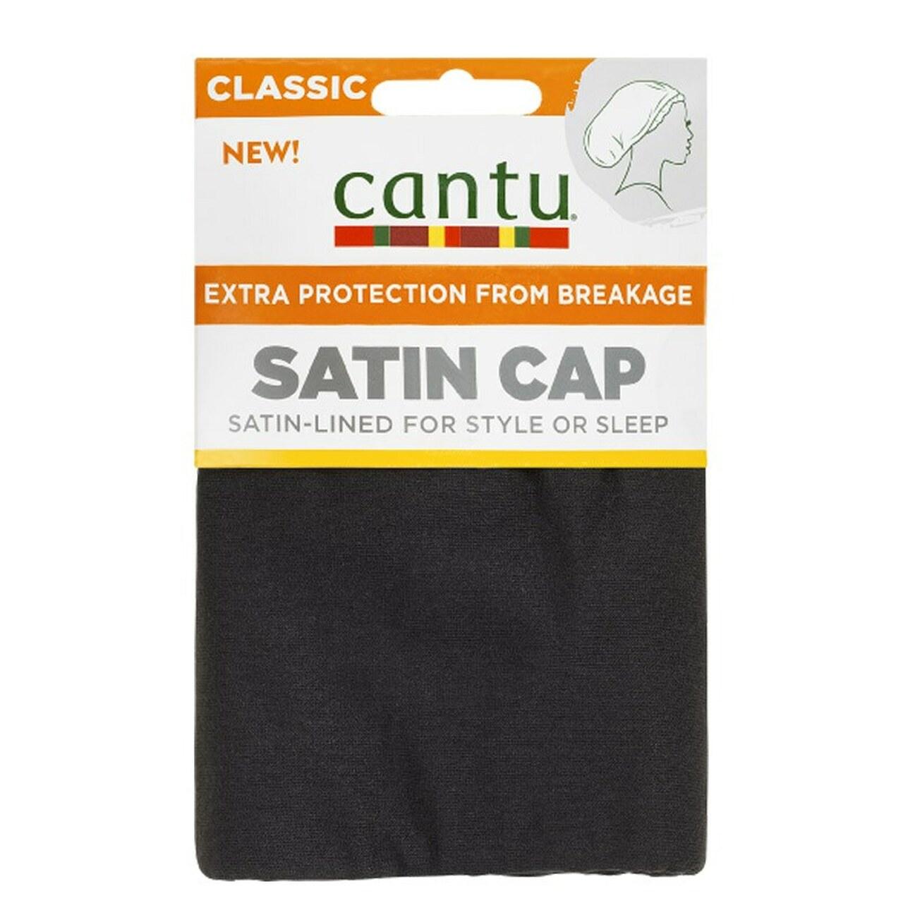 Cantu Satin Cap for Style or Sleep - Extra Protection From Breakage