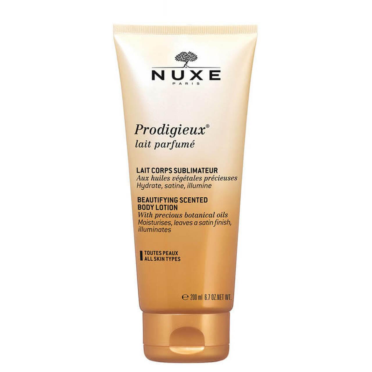 Nuxe Prodigieux Body Lotion 200ml - Moisturizing, Beautifying, Illuminating, All Skin Types