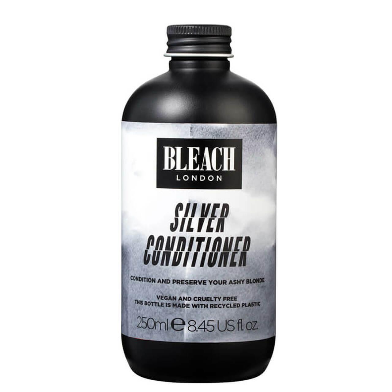 Bleach London Silver Conditioner for Ashy Blonde Hair - Vegan & Cruelty Free - Size 250ml
