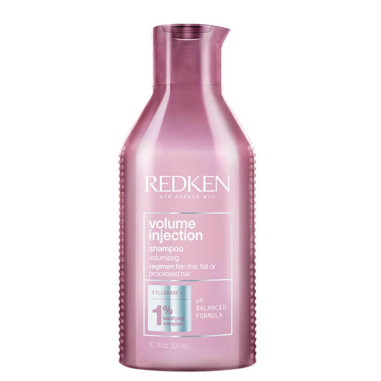 Redken Volume Injection Shampoo for Fine, Flat or Processed Hair - Volumizing - 300ml