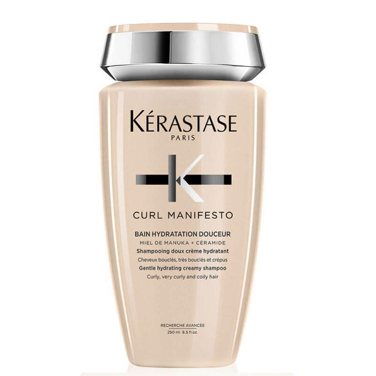 Kérastase Curl Manifesto Shampoo for Curly, Very Curly and Coily Hair - 250ml - Manuka Honey & Ceramide