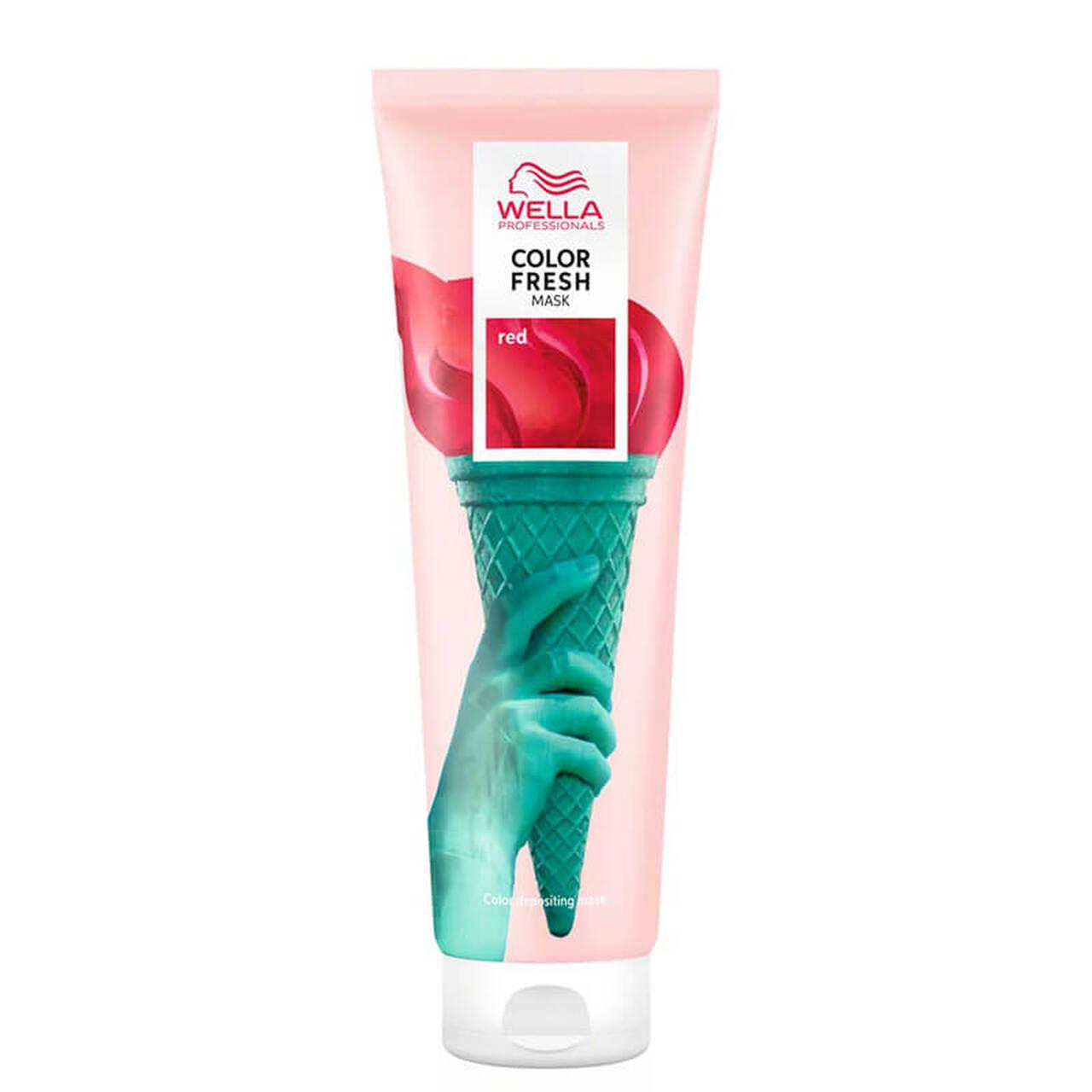Wella Professional Color Fresh Red Hair Mask 150ml Color depositing mask