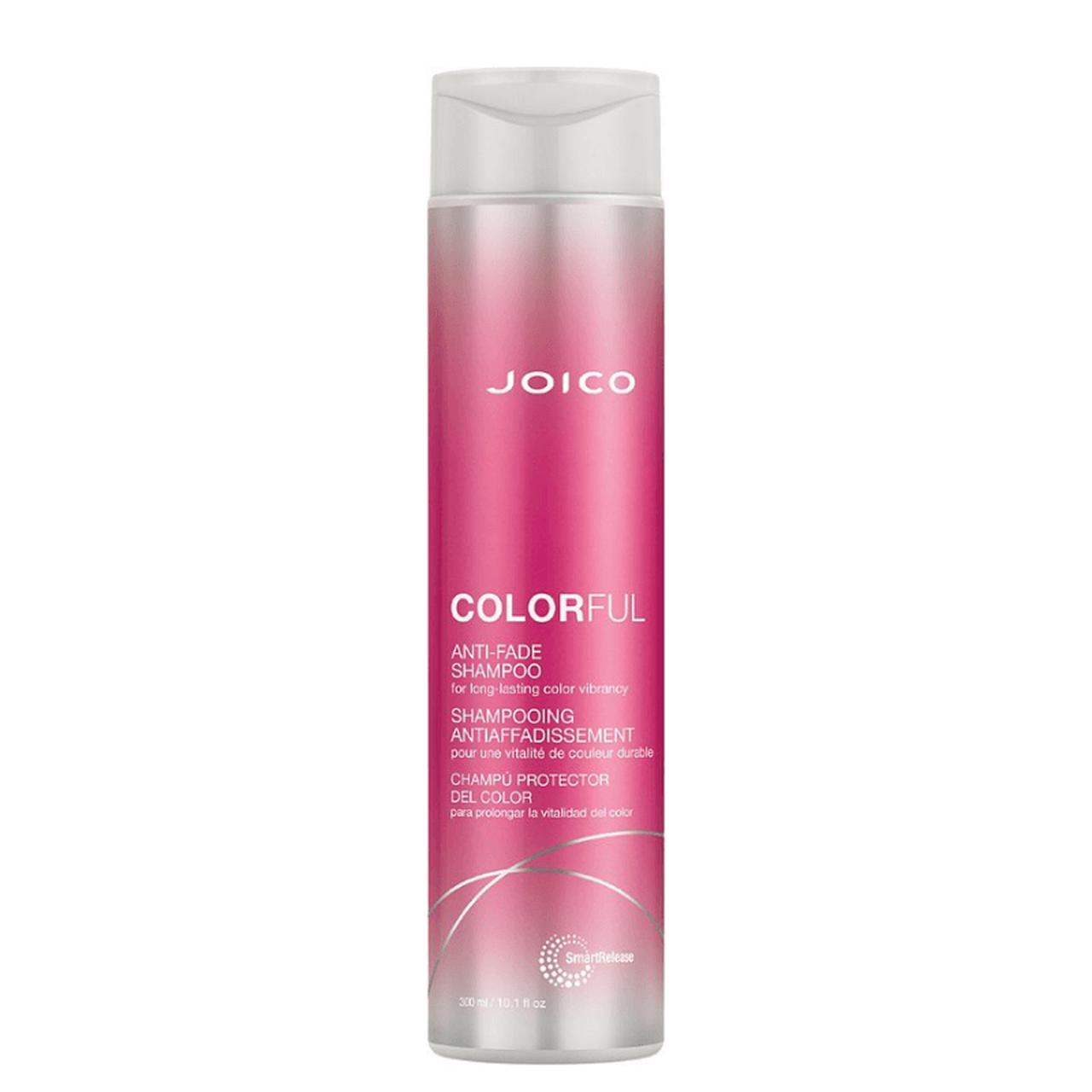 Joico Colorful Anti-Fade Shampoo 300ml for long-lasting color vibrancy