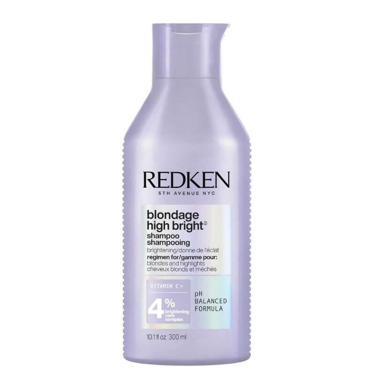 Redken Blondage High Bright Shampoo for Blondes & Highlights - 300ml - Vitamin C+