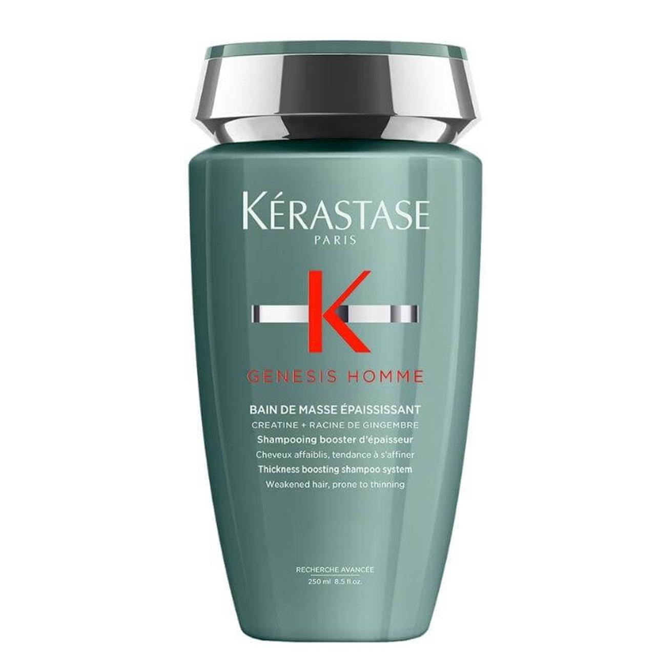 Kérastase Genesis Homme Shampoo for Weakened Hair - 250ml - Thickness Boosting
