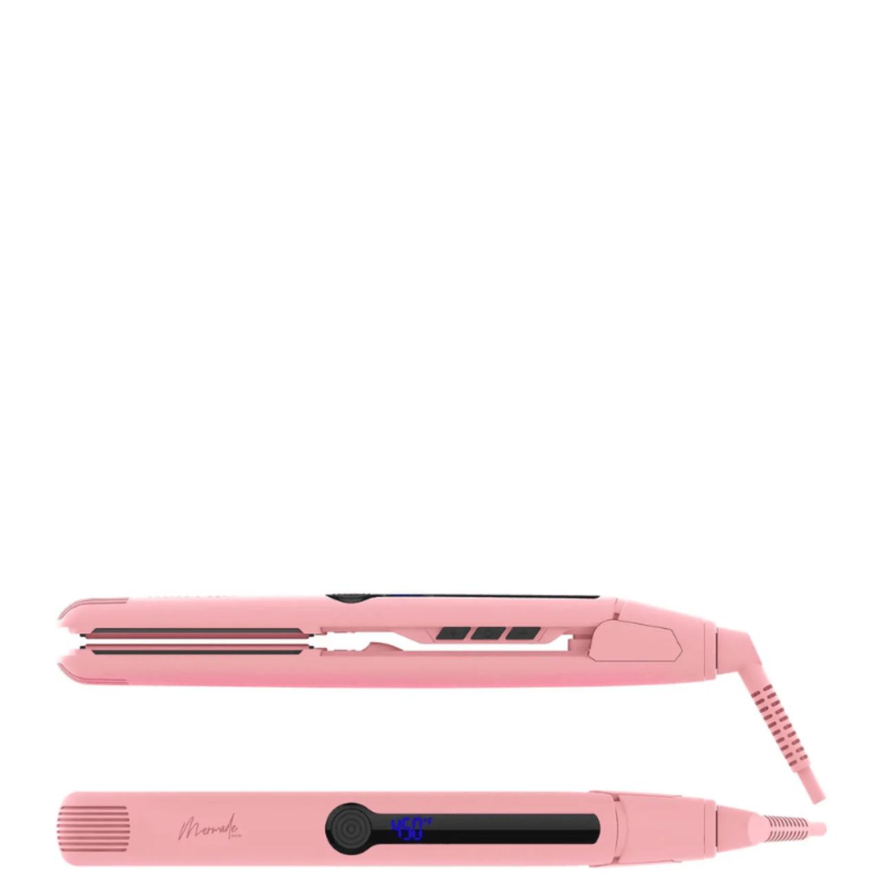Mermade Hair Straightener 28mm Pink with Digital Display