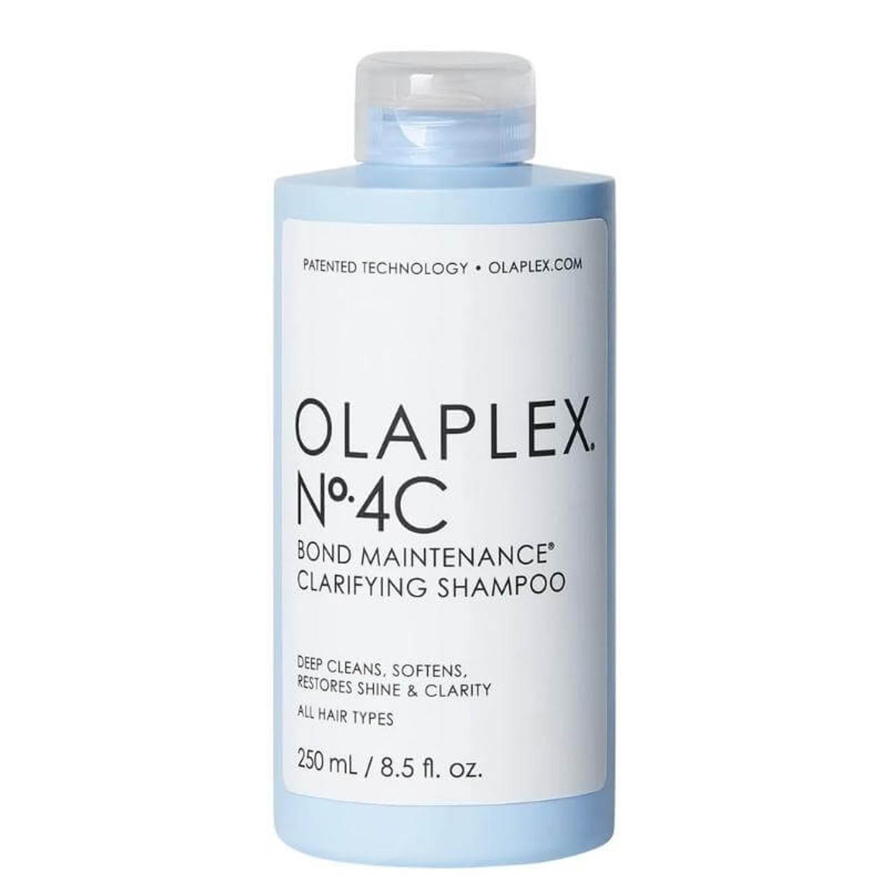 Olaplex No.4C Bond Maintenance Clarifying Shampoo, Deep Cleans, Softens, Restores Shine & Clarity, All Hair Types, 250ml