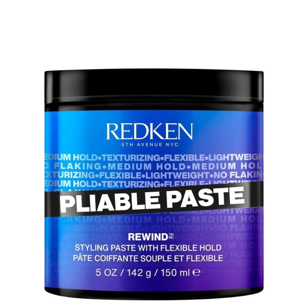 Redken Pliable Paste Medium Hold Texturizing Flexible Lightweight No Flaking 150ml